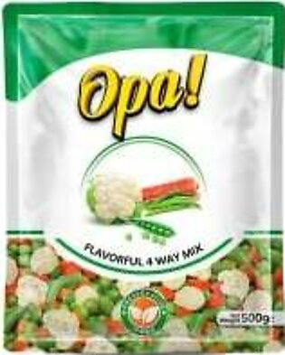 OPA 4 Way Mix Vegetables 500GM
