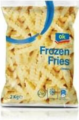 OK Frozen Fries Crinkle Cut 2KG
