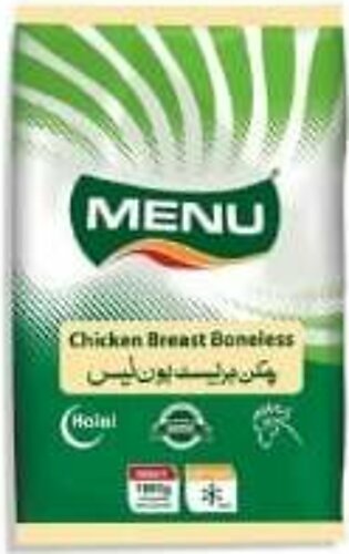 Menu Frozen Chicken Breast Boneless 1KG