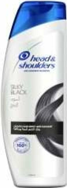 Head and Shoulders Shampoo Silky Black 185ML