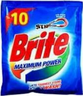 Brite Maximum Power Washing Powder 35GM