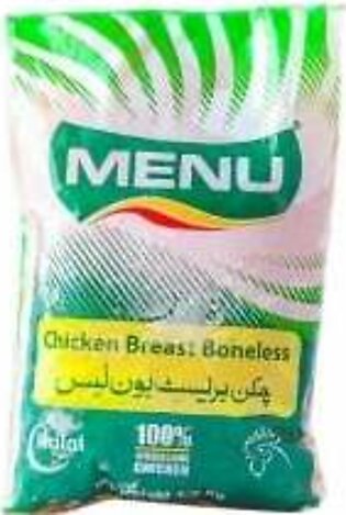 MENU Frozen Chicken Boneless Breast 500GM