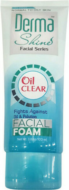 Derma Shine Oil Clear Facial Foam 100ml