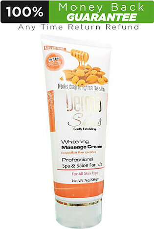 Derma Shine Whitening Massage Cream 200g (Honey with Almond)
