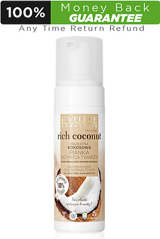 Eveline Rich Coconut Delicate Coconut Cleansing Foam - 150ml