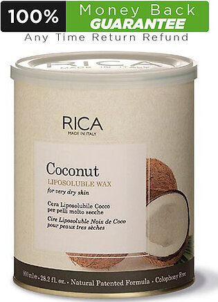 Rica Coconut Liposoluble Wax for Very Dry Skin 800 ML
