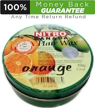 Nitro Canada Hair Wax Orange with Olive Oil 150 Grams