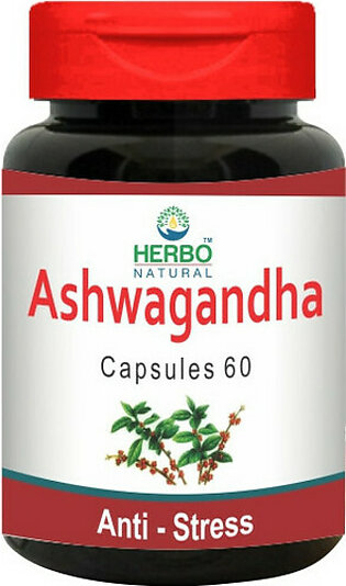 Herbo Natural Ashwagandha 60 Capsules