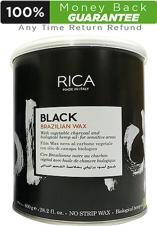 Rica Black Brazilian Wax for Sensitive Areas 800 ML