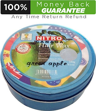 Nitro Canada Hair Wax Green Apple with Olive Oil 150 Grams