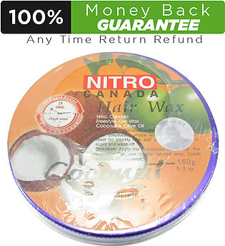 Nitro Canada Hair Wax Coconut with Olive Oil 150 Grams
