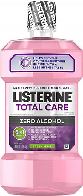 Listerine Total Care Alcohol-Free Mouthwash Mint