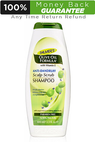 Palmers Olive Oil Formula Anti-Dandruff Scalp Scrub Shampoo 400 ML