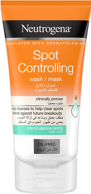 Neutrogena Spot Controlling 2-in-1 Face Wash Mask 150ml