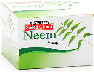 Saeed Ghani Herbal Neem Soap Handmade 90 Grams