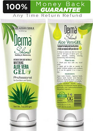 Derma Shine Organic Aloe Vera Gel 200g