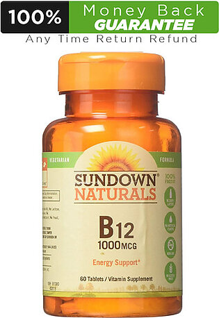Sundown Natural B12 1000 mcg - 60 Tablets