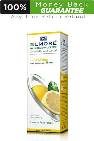 Elmore Hair Removal Creme Lemon 60 gm