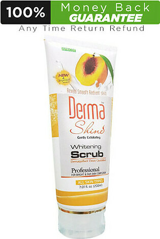 Derma Shine Apricot Whitening Scrub 200g