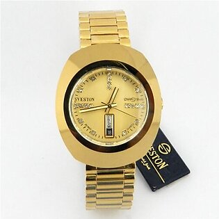 Golden Sveston Men’s Wrist Watch