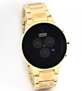 Citizen Eco Drive Wrist Watch For Men In Black Dial