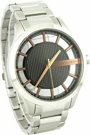 Armani Exchange textured grey dial men’s wrist watch
