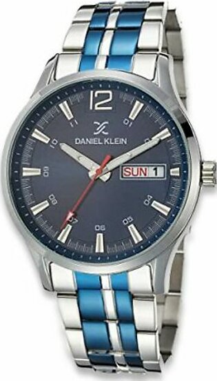 Premium Series Daniel Klein Gents Wrist Watch in Blue Dial