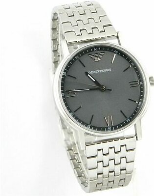 Emporio Armani Men’s Wrist Watch In Grey Color Dial