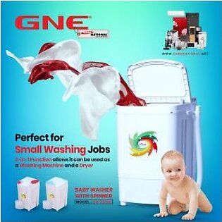 Gaba National Washing Machine Baby Washer GNW-93020 GD