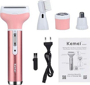 Kemei KM-6637 4 in 1 Ladies Shaver