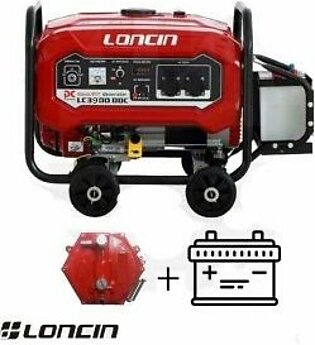 Loncin Generator (Gasoline & Gas) 2.5KW LC3900DDC