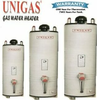 UNIGAS 50 GALLONS STANDARD GAS WATER HEATER / GEYSER