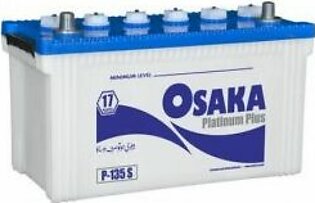 Osaka Platinum P-135 S Battery 17 Plates 105 Ah