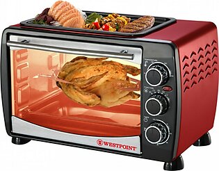 Westpoint 2400 Oven Toaster With Hot Plate 24Ltr