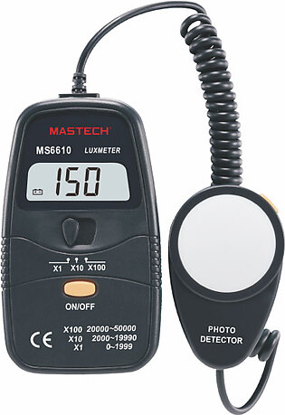 Mastech Digital Lux Meter MS6610