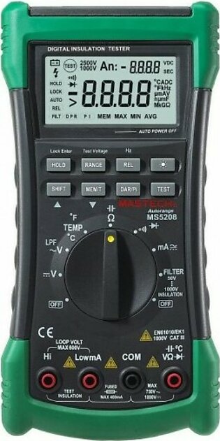 Mastech 6600 Counts Digital Multimeter MS5208