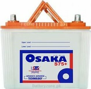 Osaka S75+ Lead Acid Battery 9 Plates 50 AH