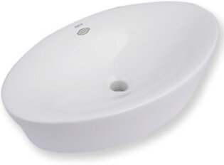 Porta HDA171 Art Vanity Wash basin Fixing above Counter (White/Ivory)