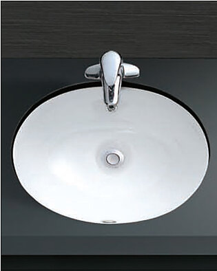 Monte Rosa 922 vanity wash basin under counter white/ivory