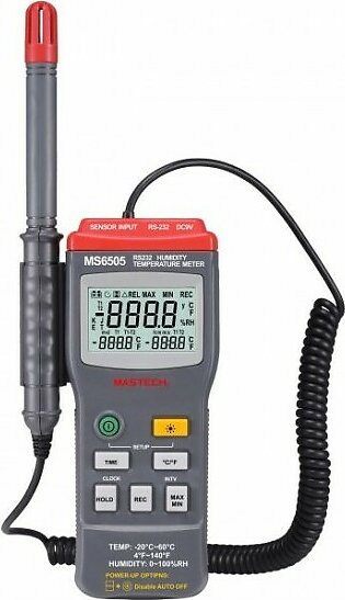 Mastech Digital Thermo Hygrometer MS6505