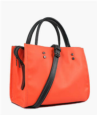 Orange go-anywhere bag