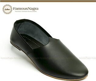 Cut Shoes – Moccasin – Nagra – Gents – Genuine Leather – Black – Sheet Sole – Art 584