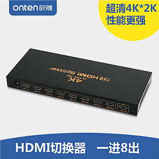 ONTEN 1×8 HDMI Ultra HD 4K Splitter