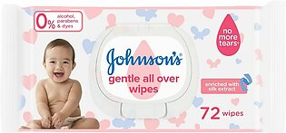 Johnson Wipes 72's