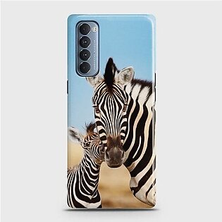 Oppo Reno 4 Pro Zebra N Foal Case