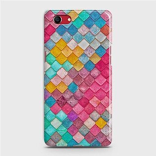 OPPO A1K Colorful Mermaid Scales Case