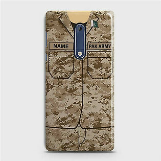 NOKIA 5 Army Costume with Name case