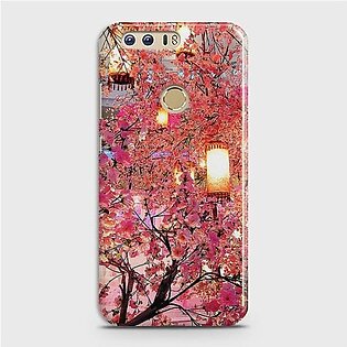 HUAWEI HONOR 8 Pink blossoms Lanterns Case