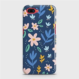 Oppo A3s Colorful Flowers Case