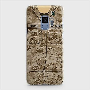 Samsung Galaxy S9 Army shirt with Custom Name Case